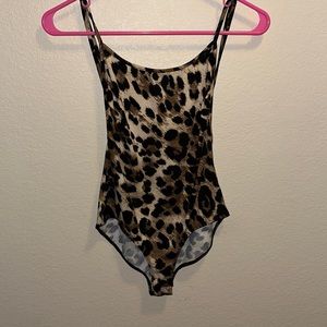 One piece Cheetah bodysuit